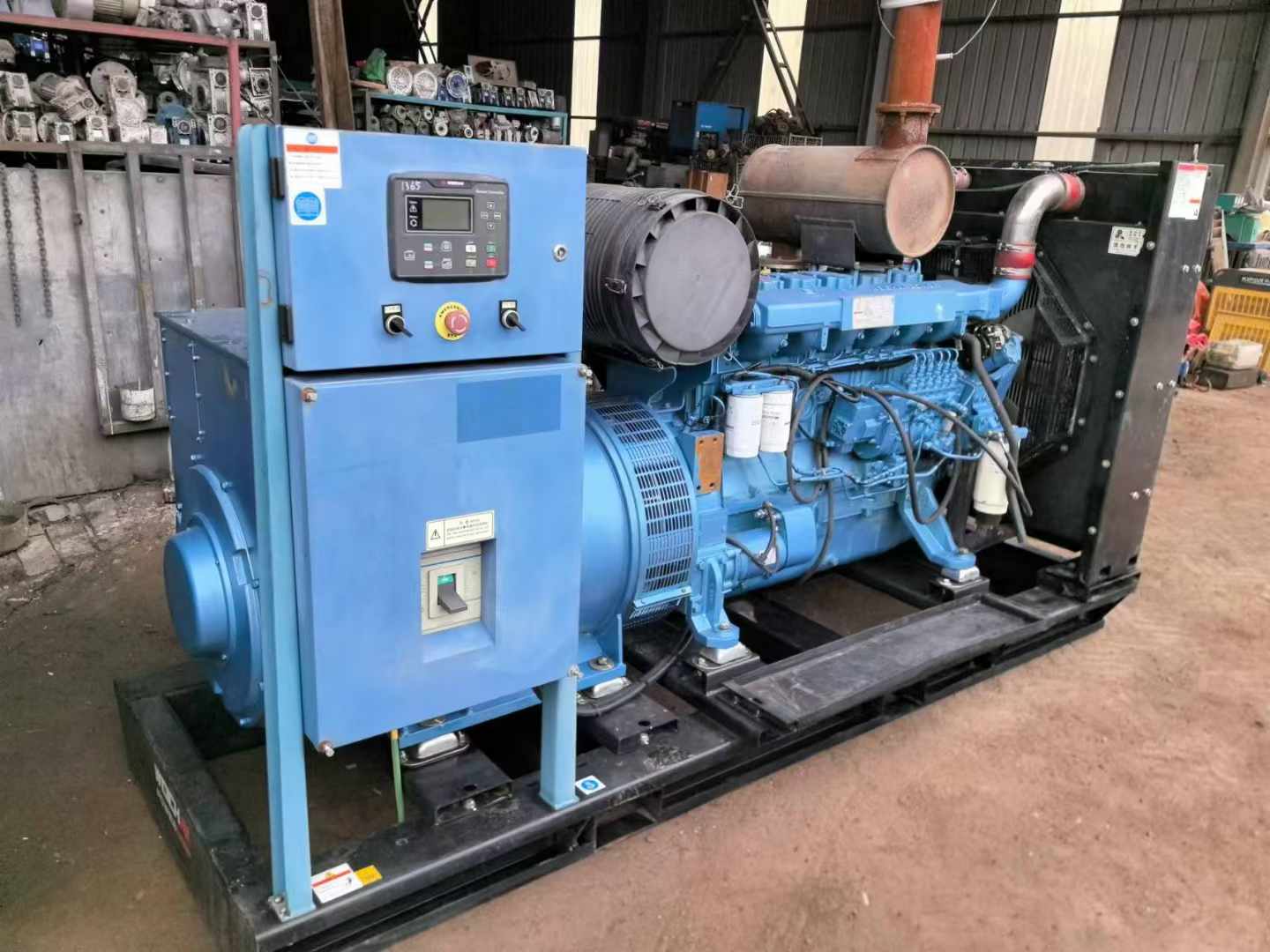 商城500kW 柴油发电机组可带动设备功率的计算公式是什么?