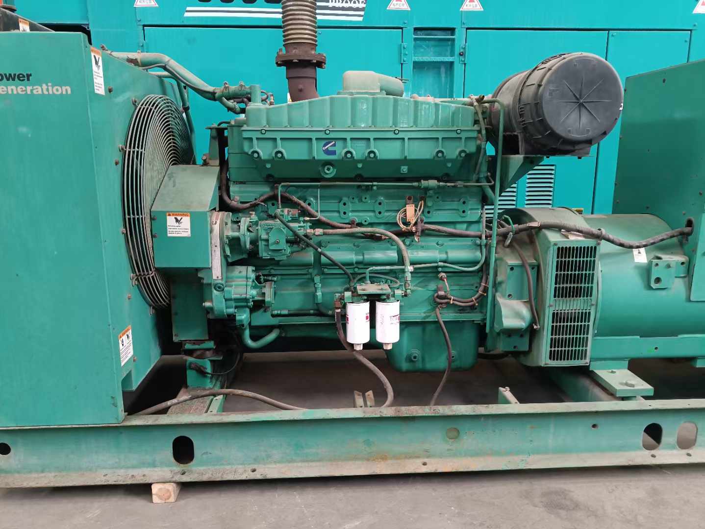 商城过载会对 600kW 柴油发电机组造成哪些损害?